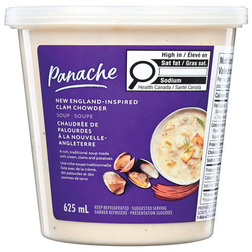 Panache Soup New England Inspired Clam Chowder