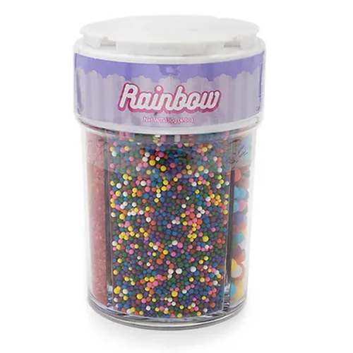 Buy Twinkle 4 Cell Jar Rainbow Sprinkles 130 g | FreshCo