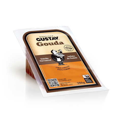 Monsieur Gustav Lactose-Free Smoked Gouda