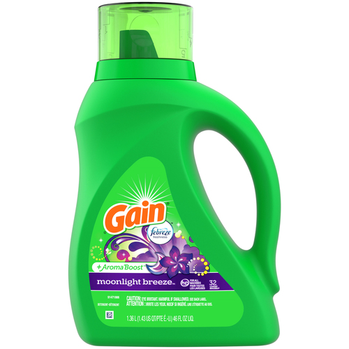 Gain Liquid Laundry Detergent Moonlight Breeze