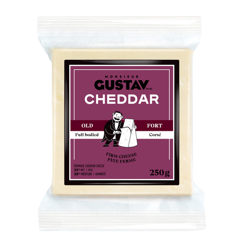 Monsieur Gustav Old White Cheddar Cheese