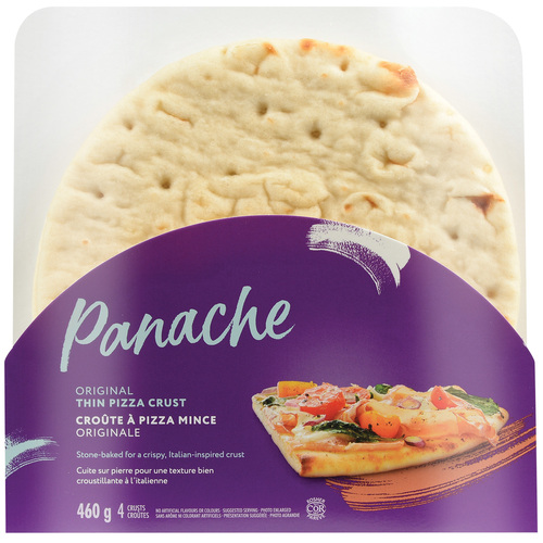 Panache Frozen Thin Pizza Crust Original