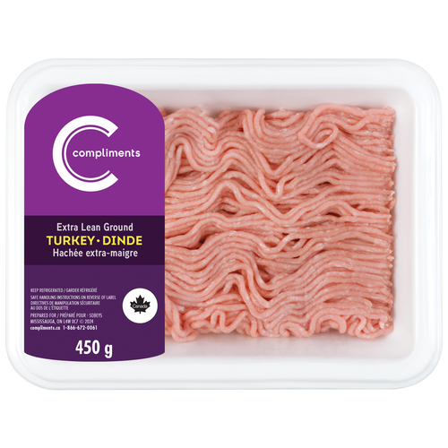 Compliments Ground Turkey Extra Lean 450 g