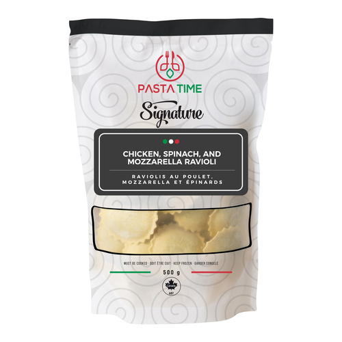 Buy Pasta Time Ravioli Chicken Spinach Mozza 500 g | Sobeys Inc.