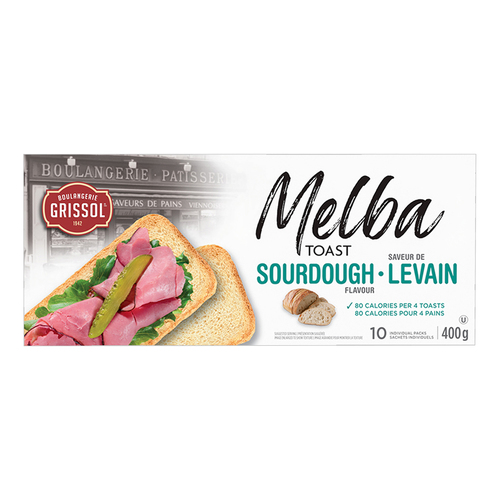 Grissol Melba Toast Sourdough 400 g