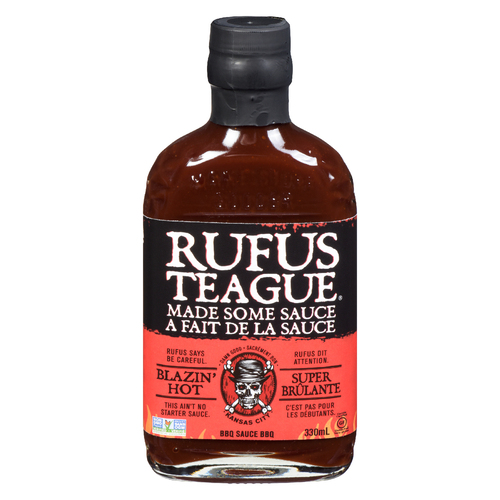 Rufus Teague Blazin' Hot BBQ Sauce