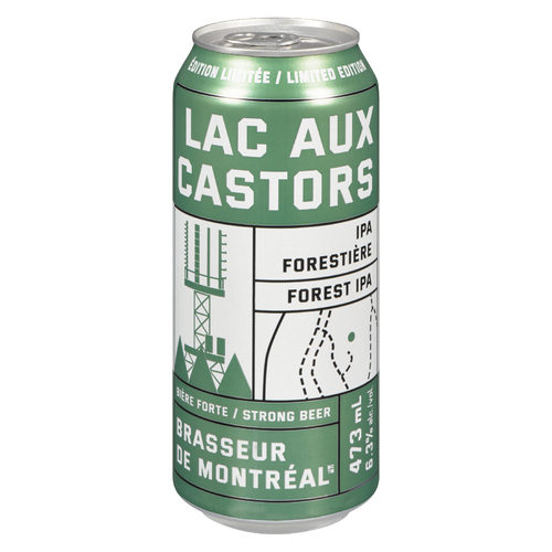 Buy Brasseur De Montreal Beer 6.3% Alcohol Lac Aux Castor 4 x 473