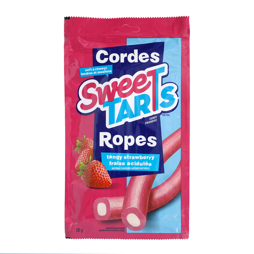 Sweetarts Candy Ropes Tangy Strawberry