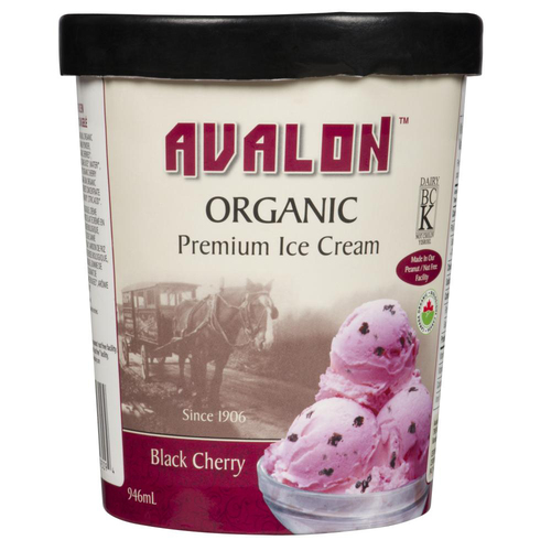 Buy Avalon Organic Ice Cream Black Cherry 946 ml | Safeway Canada