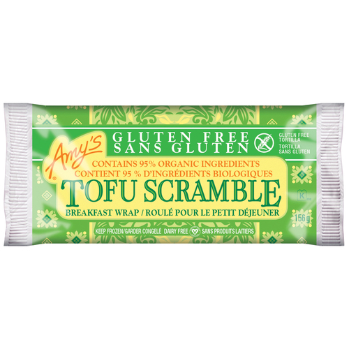 Amy's Kitchen Gluten-Free Tofu Scramble Breakfast Wrap