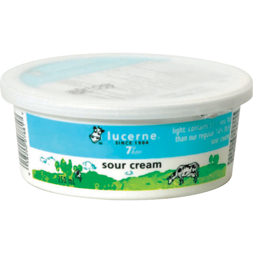 Lucerne Light 7% Sour Cream