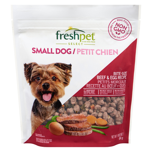 Freshpet Fresh Dog Food Small Dog Beef & Egg Recipe