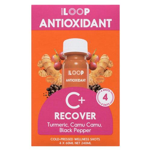 Loop Recover Shot Turmeric Camu Camu and Black Pepper