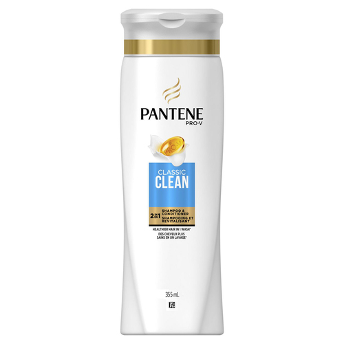 Pantene 2 In 1 Shampoo & Conditioner Classic Clean 355 ml