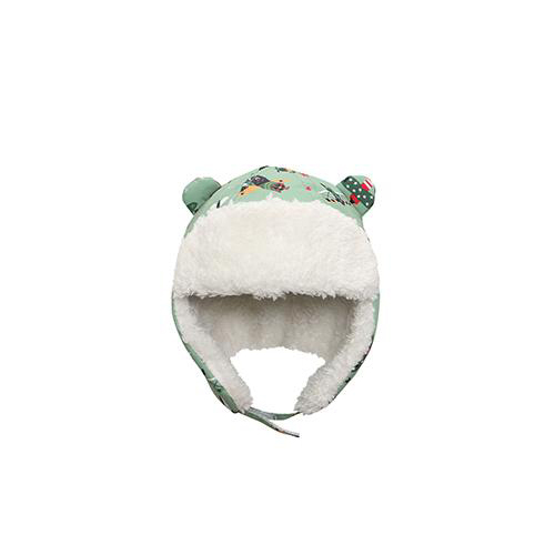 Buy FlapJack Water Repellent Trapper Hat Black Bear Green Medium 1