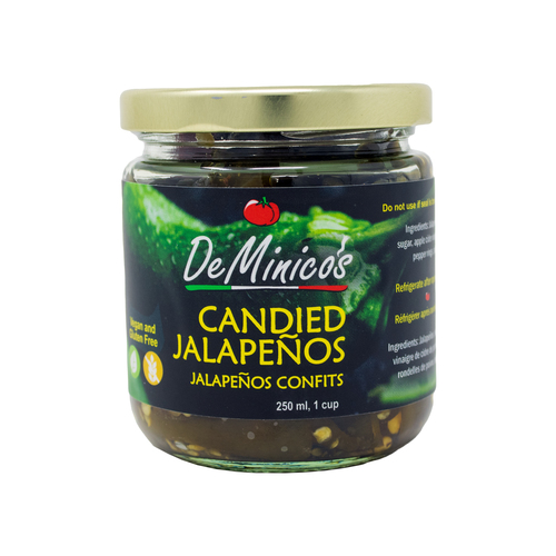 De Minico's Candied Jalapenos