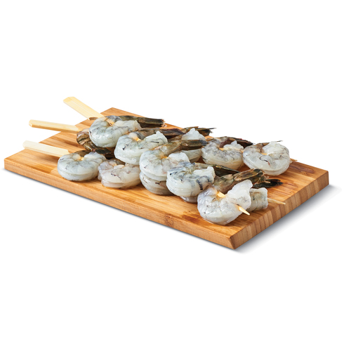 Previously Frozen Cooked Prawn Skewer