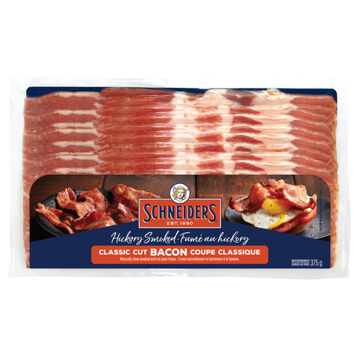 Buy Schneiders Bacon Hickory Smoked Classic Cut 375 g Safeway Canada