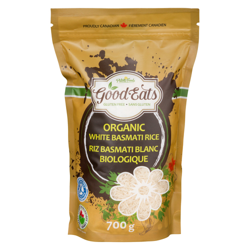 Buy Good Eats Organic Gluten-Free Rice White Basmati 700 g | Sobeys Inc.