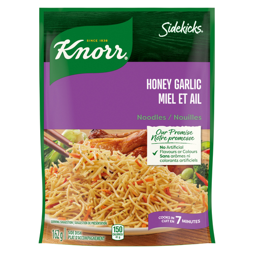 Sidekicks Noodles Honey Garlic Side Dish