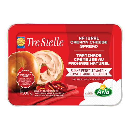 Buy Tre Stelle Cream Cheese Sun Ripened Tomato 200 g | Foodland