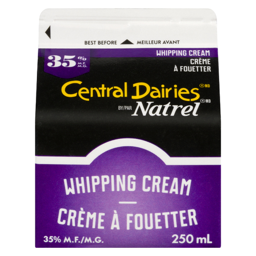 Buy Central Dairies 35% Whipping Cream 250 ml | Foodland