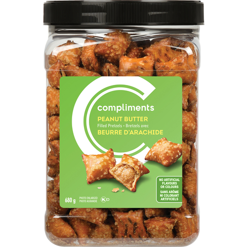 Compliments Peanut Butter Filled Pretzels