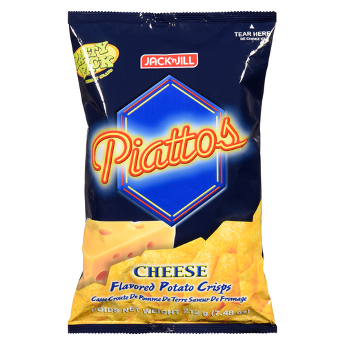 Jack N Jill Piattos Potato Crisps Cheese Flavor