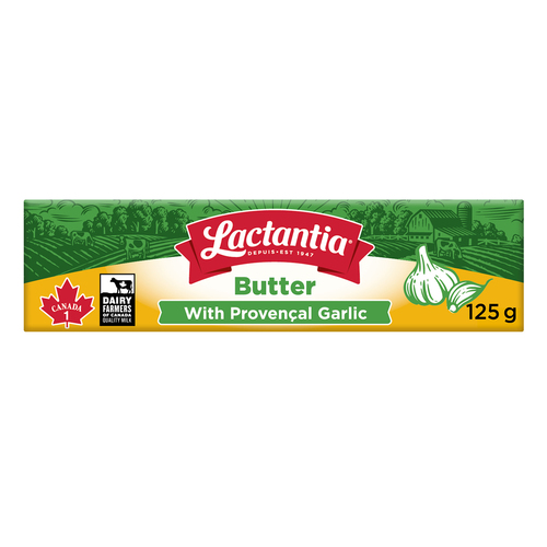 Lactantia Butter Garlic & Provencal Herb 125 g