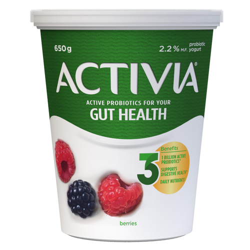 Activia 2.2% Probiotics Yogurt Berries 650 g