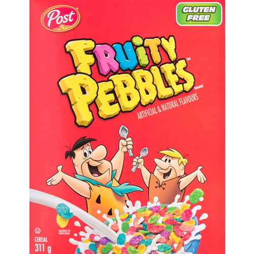 Post Gluten-Free Cereal Fruity Pebbles