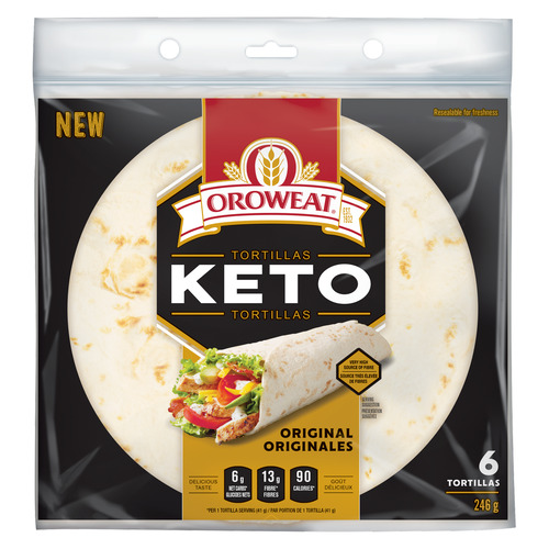 Oroweat Keto Tortilla