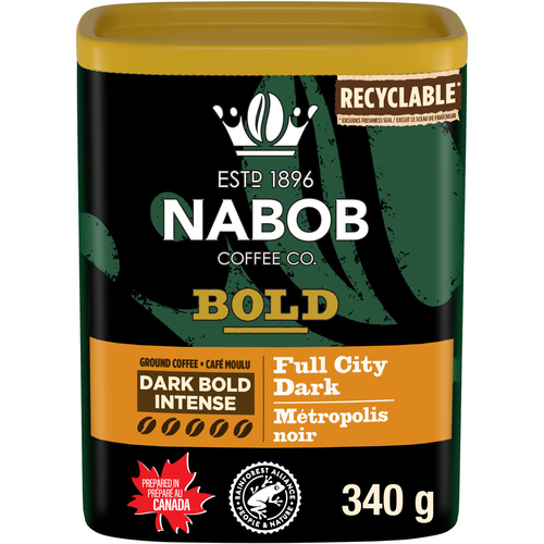 Nabob Ground Coffee Full City Dark Bold Roast
