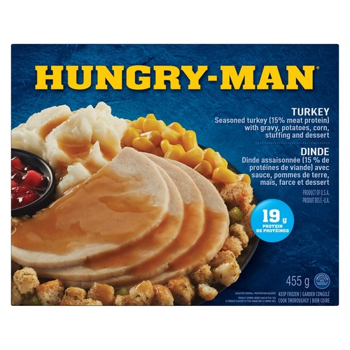 Hungry-Man Turkey Dinner Frozen Meal