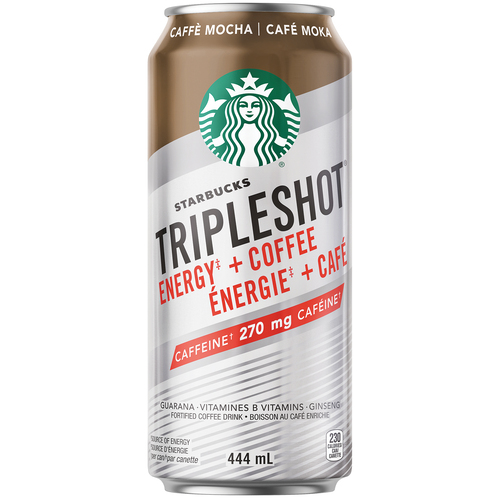 Buy Starbucks Triple Shot Cold Brew Beverage Mocha 444 ml (can) | IGA