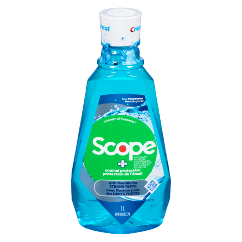 Buy Crest Scope Enamel Protect Mouth Wash 1 L | Sobeys Inc.
