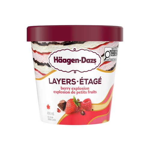 Buy Haagen-Dazs Ice Cream Layer Berry Explosion 414 ml | Thrifty Foods
