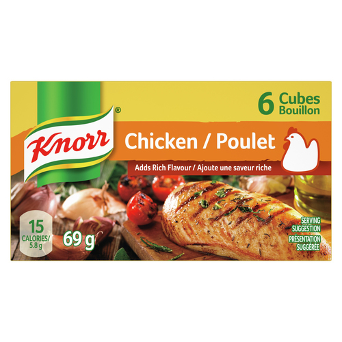Buy Knorr Bouillon Cubes Chicken for rich deep chicken flavour 69 g ...