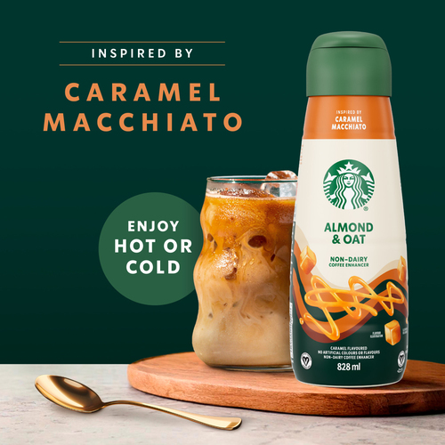 Buy Starbucks Non-Dairy Creamer Almond & Oat Caramel Macchiato 828