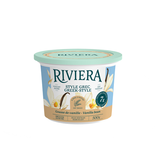 Buy Riviera Gluten-Free Plant Based Oat Yogurt Greek Style Vanilla