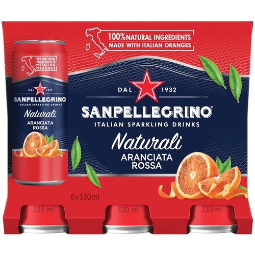 Sanpellegrino Aranciatta Rossa Sparkling Blood Orange