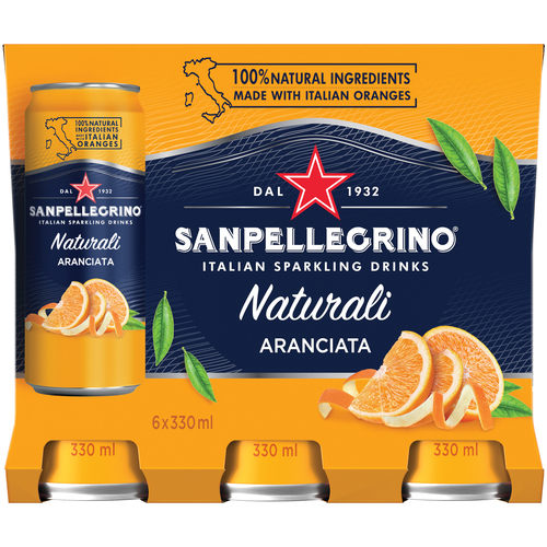 San Pellegrino Aranciata Sparkling Water