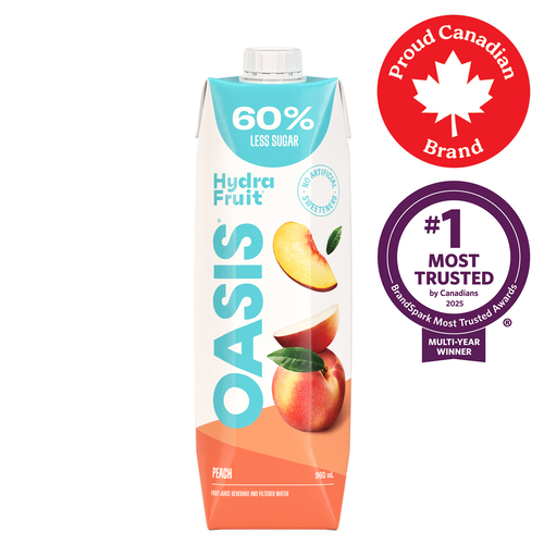 OASIS Hydra Fruit Peach Beverage