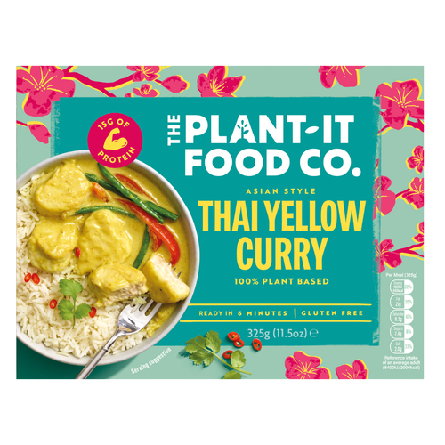 Plant-It Frozen Thai Yellow Curry Asian Stlye