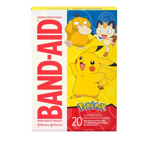 Band-Aid Pokémon Assorted Size 20EA