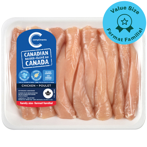 Buy Compliments Chicken Breast Fillets Air Chilled Value Size | Sobeys Inc.