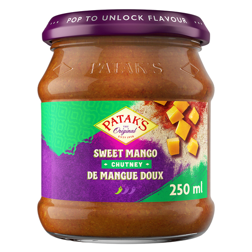Buy Patak's Chutney Sweet Mango 250 ml | Sobeys Inc.