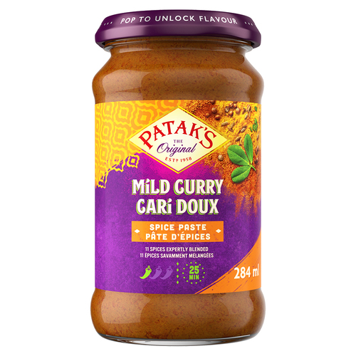 Patak's Mild Curry Spice Paste