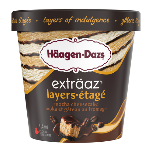 Häagen-Dazs Ice Cream Extraaz Layers Mocha Cheesecake
