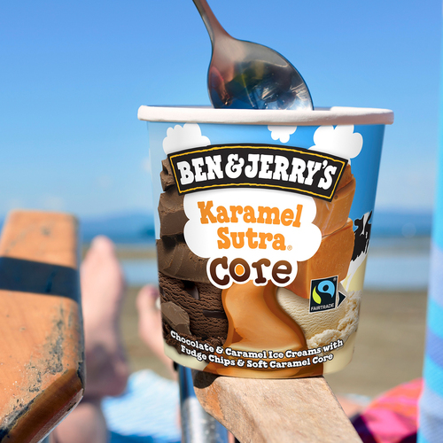 Buy Ben & Jerry's Ice Cream Karamel Sutra® Core With Fairtrade